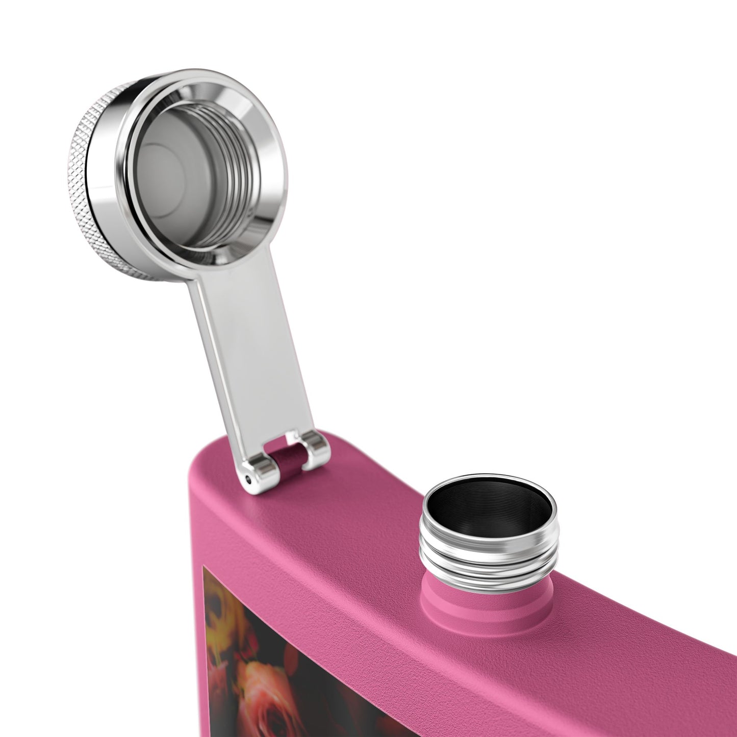 Stylish Infinity Stainless Steel Flask - Personalized 6oz Drink Holder for Parties & Celebrations