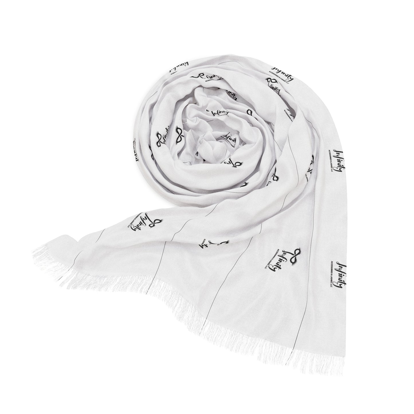 Charming Light Scarf with Whimsical Patterns for Everyday Elegance