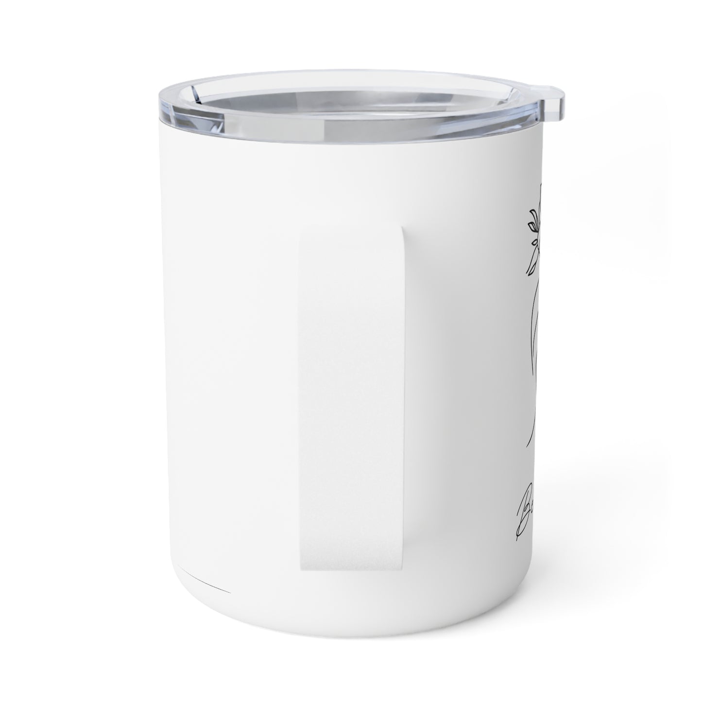 Elegant Insulated Coffee Mug - 10oz Stylish Drinkware for Coffee Lovers