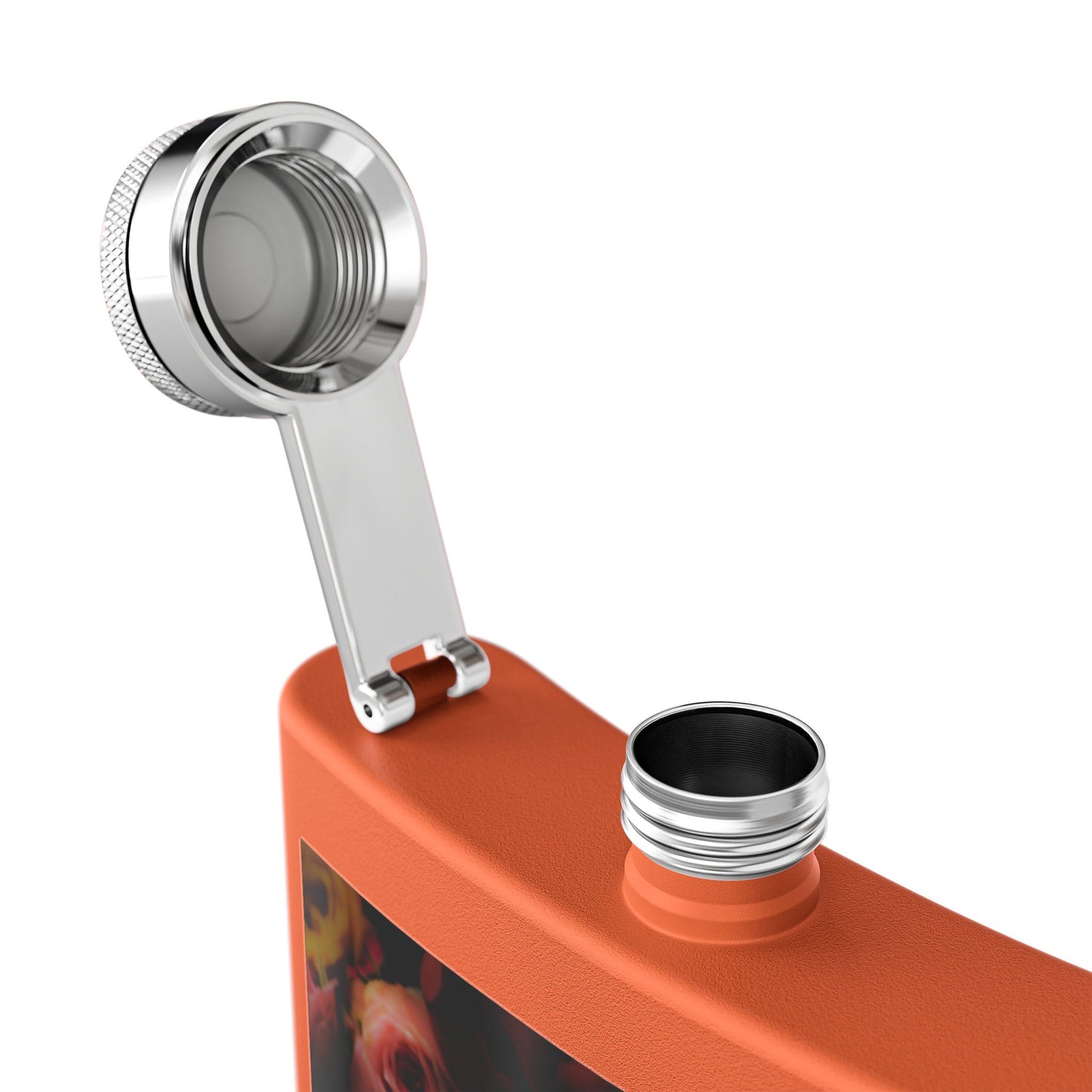 Stylish Infinity Stainless Steel Flask - Personalized 6oz Drink Holder for Parties & Celebrations