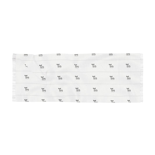 Charming Light Scarf with Whimsical Patterns for Everyday Elegance