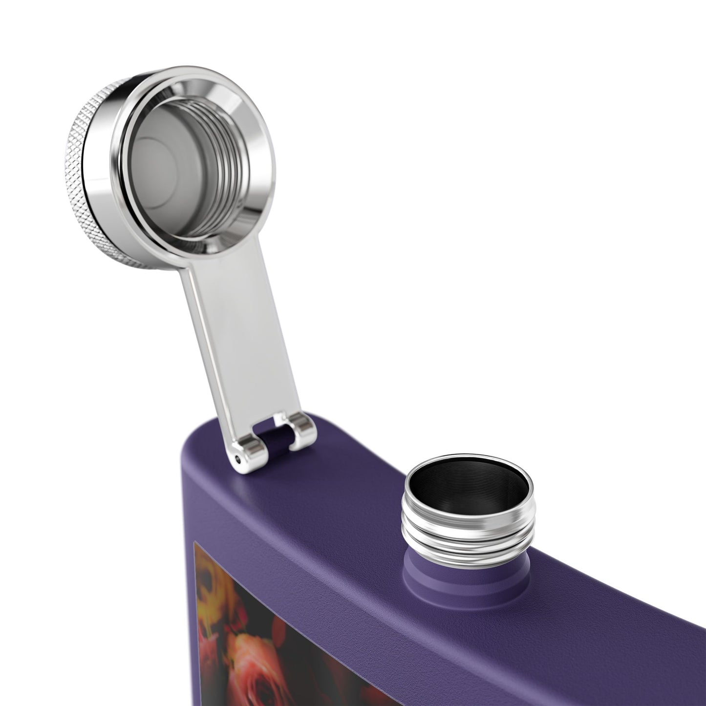 Stylish Infinity Stainless Steel Flask - Personalized 6oz Drink Holder for Parties & Celebrations