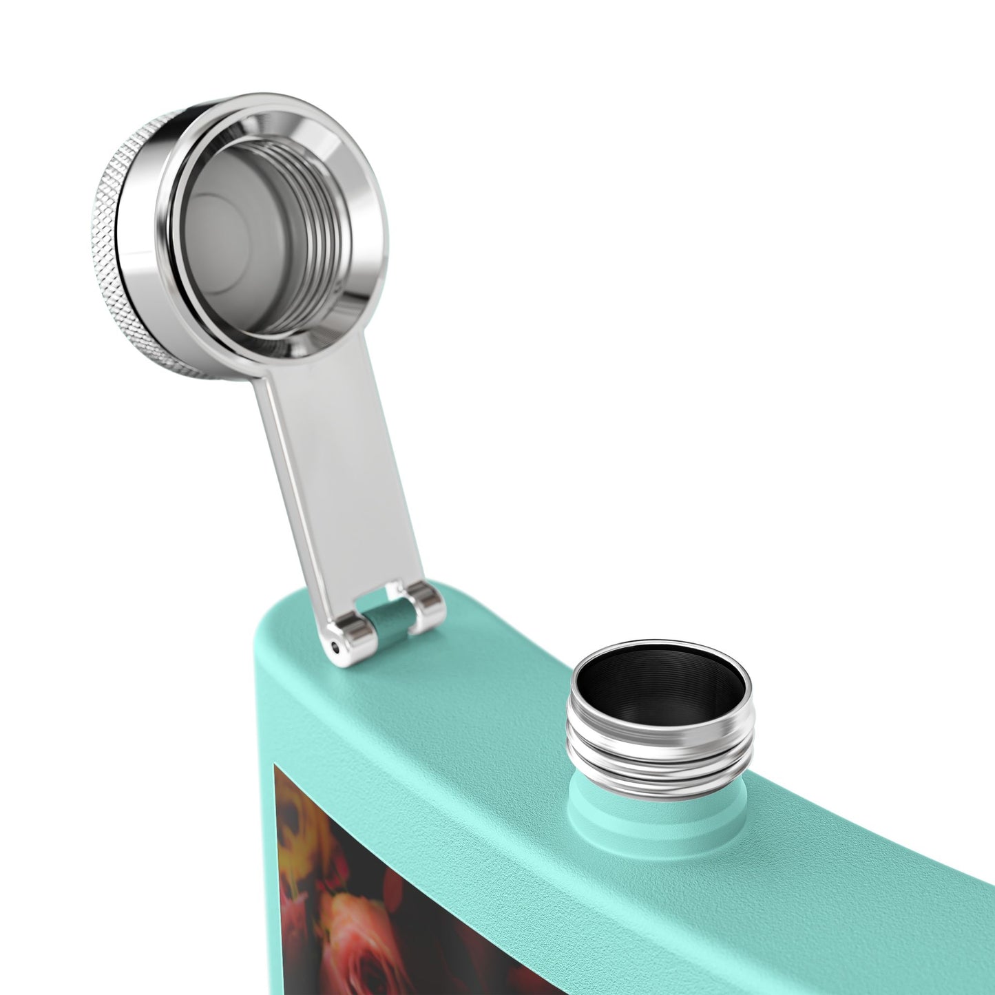 Stylish Infinity Stainless Steel Flask - Personalized 6oz Drink Holder for Parties & Celebrations