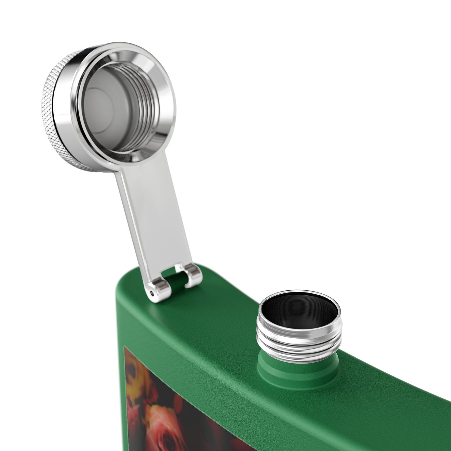 Stylish Infinity Stainless Steel Flask - Personalized 6oz Drink Holder for Parties & Celebrations