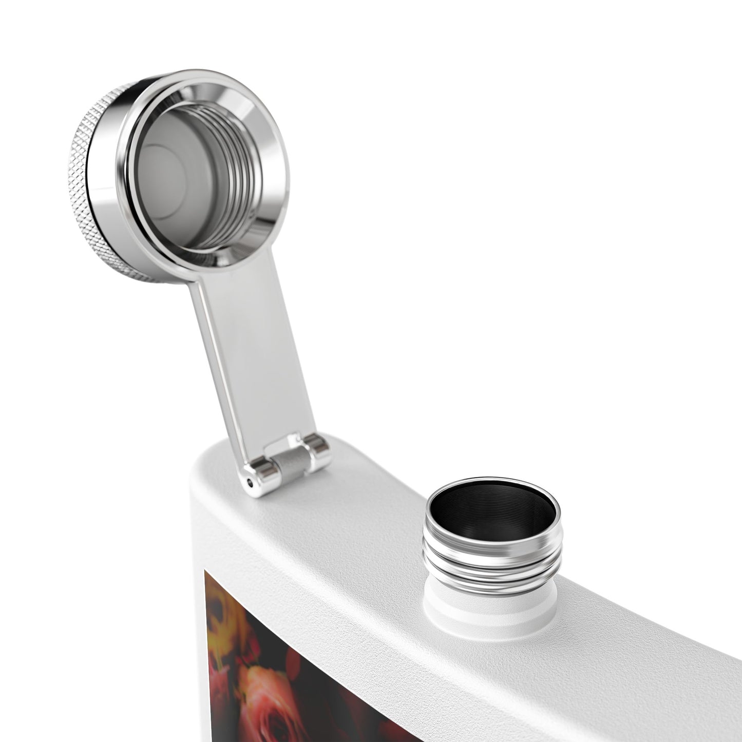 Stylish Infinity Stainless Steel Flask - Personalized 6oz Drink Holder for Parties & Celebrations