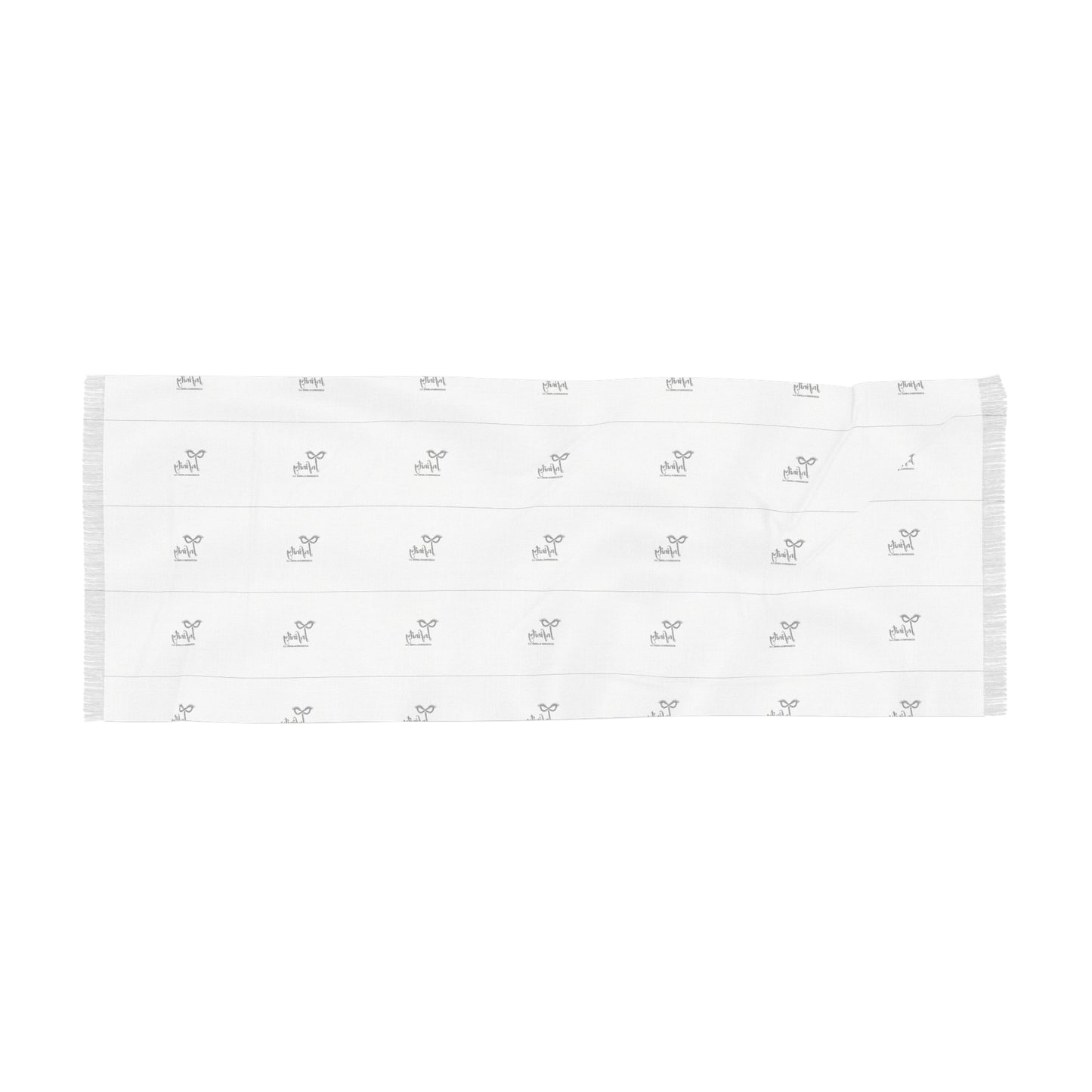 Charming Light Scarf with Whimsical Patterns for Everyday Elegance
