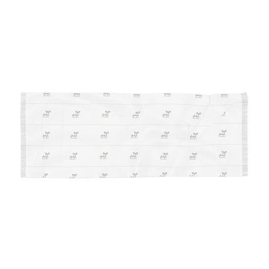 Charming Light Scarf with Whimsical Patterns for Everyday Elegance