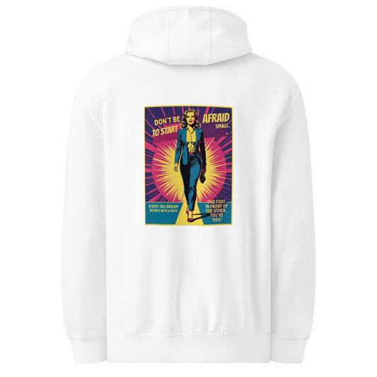 "Don't Be Afraid" Unisex Premium Mid-Weight Hoodie